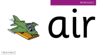 Phoneme "air" and Grapheme "air"  - Presentation 