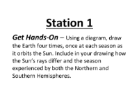 Lab Station Cards