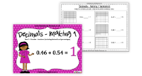 Decimals - Making 1