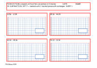 Subtraction Set F - numbers with 2 decimal places with exchanges