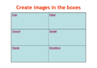 Creating Images Worksheet