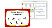 Roman Numerals to 1000 (M)