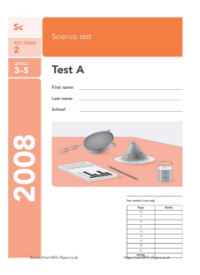 SATS papers - Science 2008 Test A