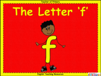 The Letter F - PowerPoint