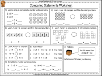 Comparing Statements - Worksheet