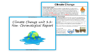 Climate Change - Unit 2 - Non-Chronological Report