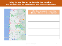 Why do seaside resorts have so many hotels? - Worksheet