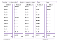 3 Times Table