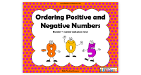 Ordering Positive and Negative Numbers