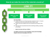 Link it! Prior knowledge - Materials - Year 2