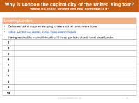 London - Note sheet