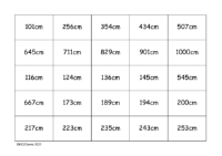 Random centimetres