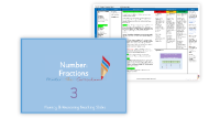 16. Fractions on a number line
