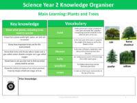 Knowledge organiser - Plants - Year 2