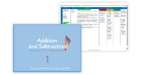 Subtraction not crossing 10 counting back