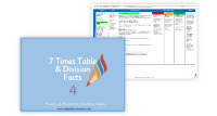 14. 7 times tables and division facts