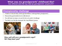 Grandparent Championship Challenge