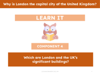 Which are London and the UK's significant buildings? - Presentation