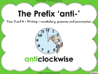 The Prefix 'anti-' - PowerPoint