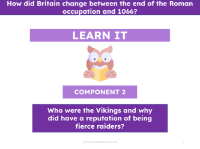 Who were the Vikings and why did they have a reputation of being fierce raiders? - Presentation
