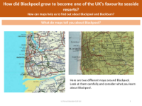 What do maps tell you about Blackpool? - Blackpool - Year 5