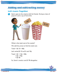 Learn together, Adding and subtracting money (1)