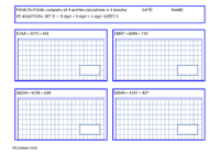 Addition Set E - 5d + 4d + 3d