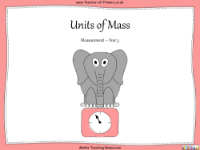 Units of Mass - PowerPoint
