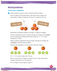 Learn together, Word problems (1)