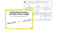 Subtracting Numbers with More than 4 Digits