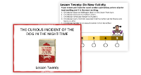 The Curious Incident of the Dog in the Night time - Lesson 20