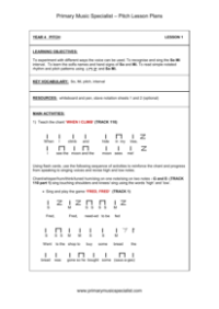 Lesson 1