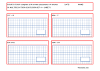 Multiplication and Division Set A