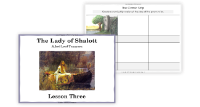 The Lady of Shalott - Lesson 3 - Describing Lady Shalott