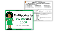 Multiplying by 10, 100 and 1000