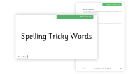 Lesson 4 Spelling Tricky Words 