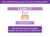 Why did the Peterloo Massacre happen and why was it so significant? - Presentation