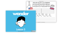 Wonder Lesson 5: How I Came to Life