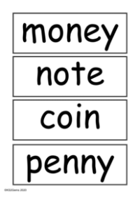 Vocabulary - Money