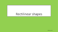 Perimeter - rectilinear shapes
