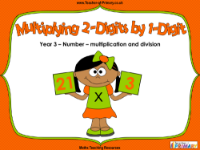 Introducing Multiplying 2-Digits by 1-Digit - PowerPoint