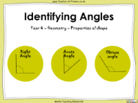 Identifying Angles - PowerPoint