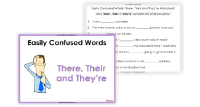 Easily Confused Words - There, Their and They're