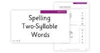 Lesson 1 Two-syllables 