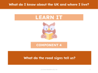 What do the road signs tell us? - Presentation