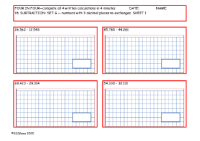 Subtraction Set G - numbers with 3 decimal places no exchange