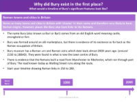 Roman towns and cities in Britain - Worksheets - Year 3