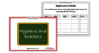 Hyphens and Brackets