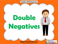 Double Negatives - PowerPoint