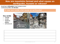 What causes an earthquake?